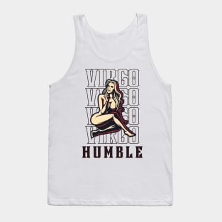 Virgo The Humble zodiac sign Tank Top